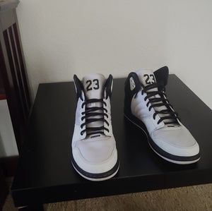 Jordan flight 4, 10.5 black/white